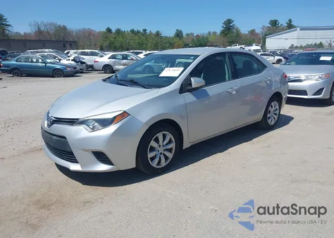 2014 Toyota Corolla Le from USA, damaged, VIN 2T1BURHE1EC047388